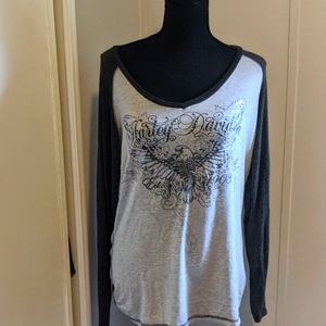Long sleeve very soft Harley Davidson top